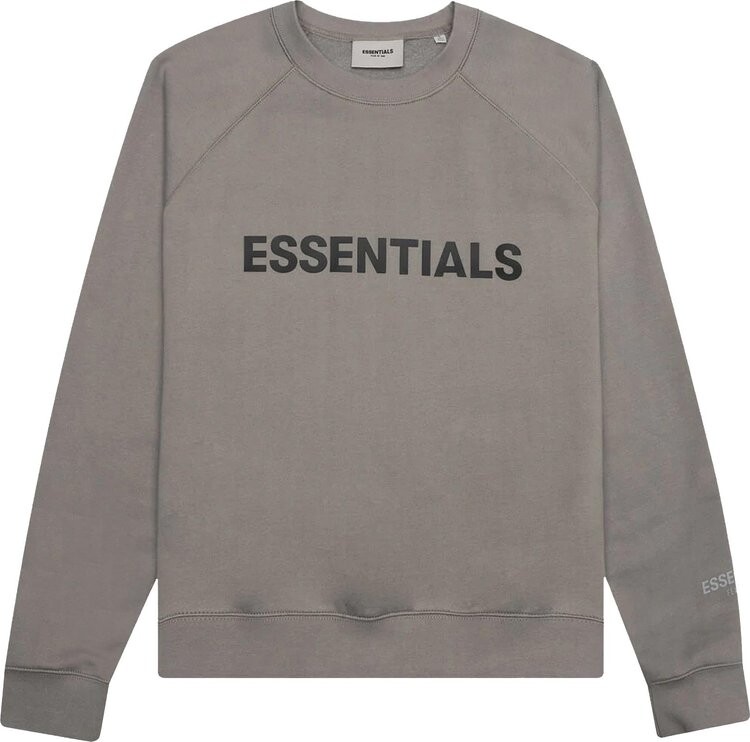 

Пуловер Fear of God Essentials Pullover Crewneck 'Stone', серый
