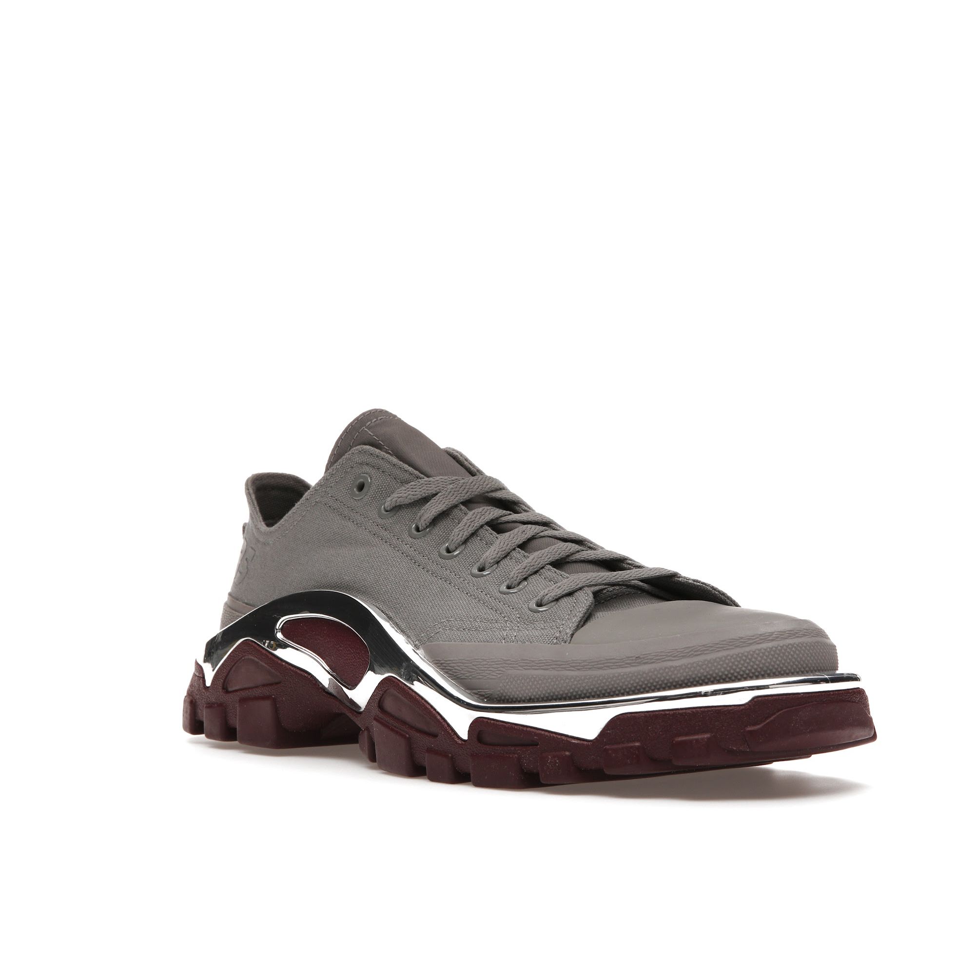 Кроссовки raf simons x detroit runner Adidas, серый — фото 3