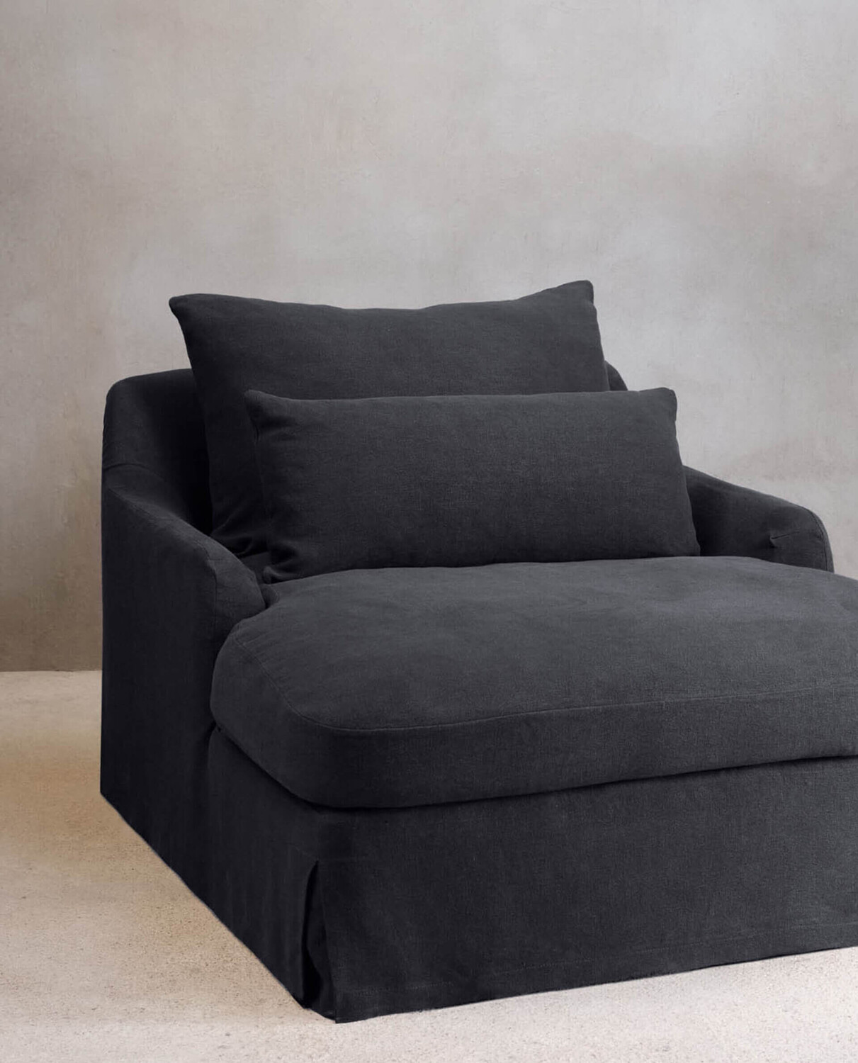 

Чехлы для кресла Zara Home by Vincent Van Duysen Loveseat 01 Linen, темно-синий