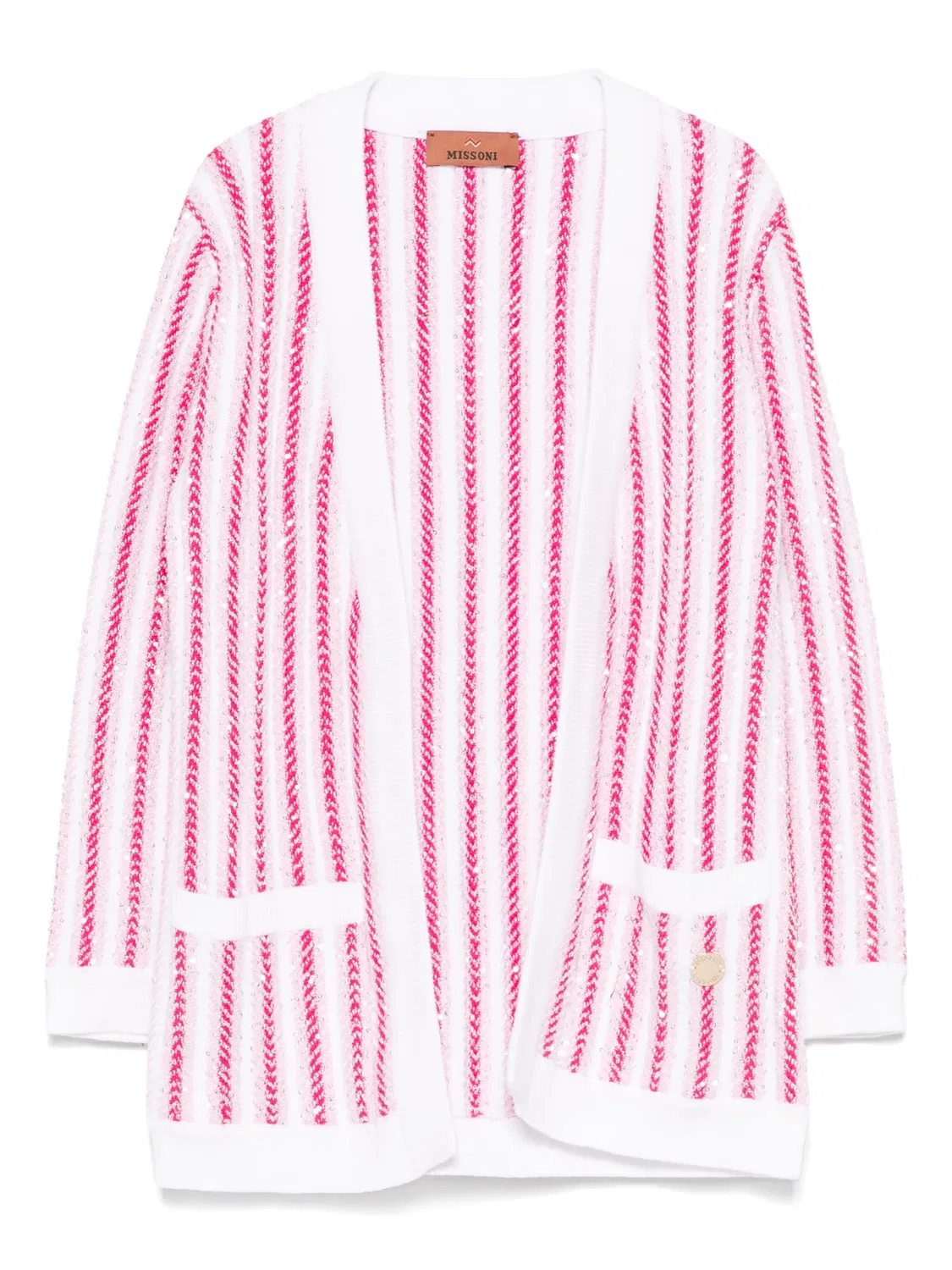 Кардиган в полоску Missoni, белый