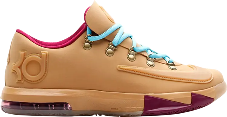 

Кроссовки Nike KD 6 EXT QS 'Gum', загар, Оранжевый, Кроссовки Nike KD 6 EXT QS 'Gum', загар