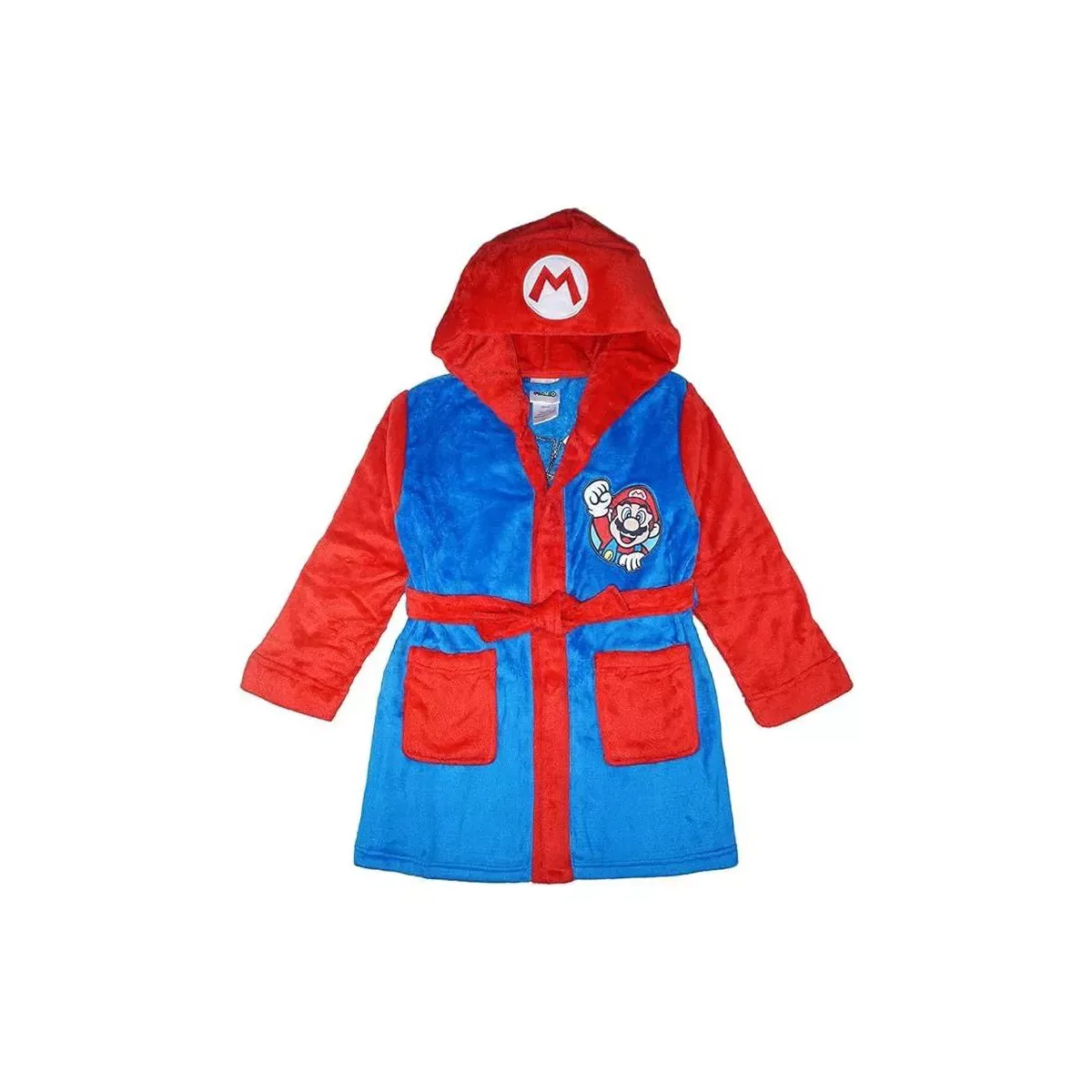 Детский халат с капюшоном Super Mario Bros. Super Mario Bros: The Movie, Mario