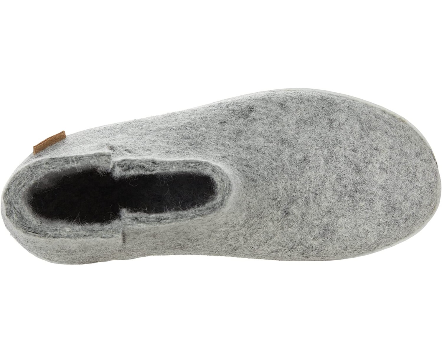 

Слипперы Wool Boot Rubber Outsole Glerups, серый