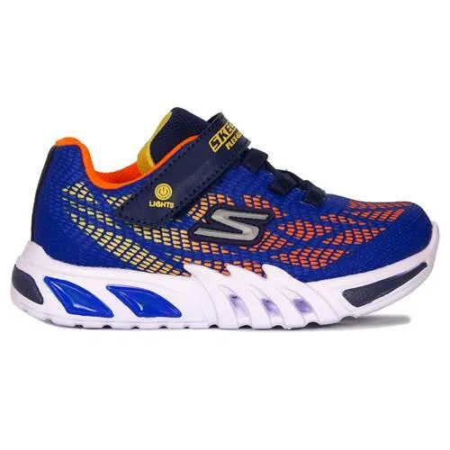 Детские кроссовки с люминесцентной подошвой Skechers, Navyblau