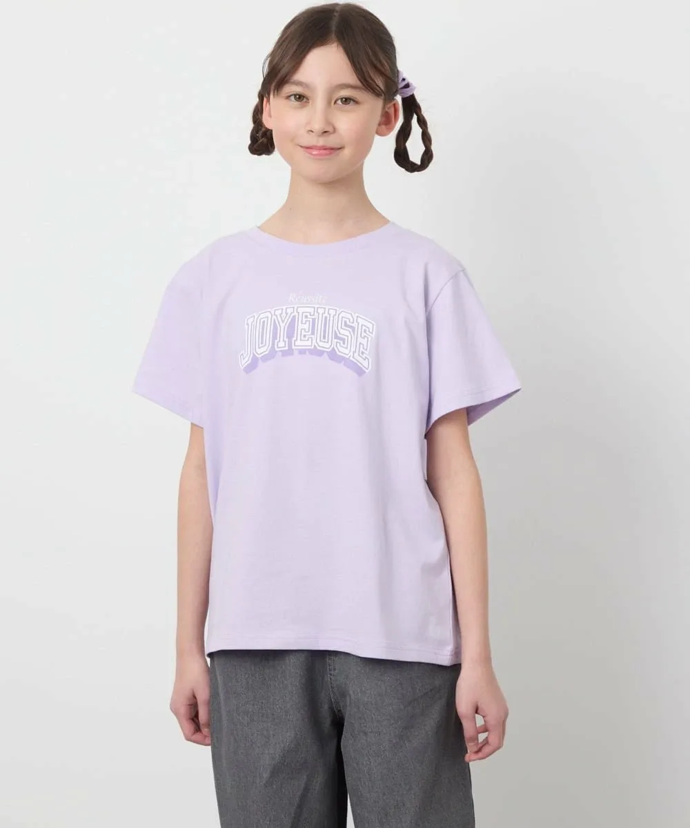 Футболка с логотипами разных расцветок A.V.V, Lavender