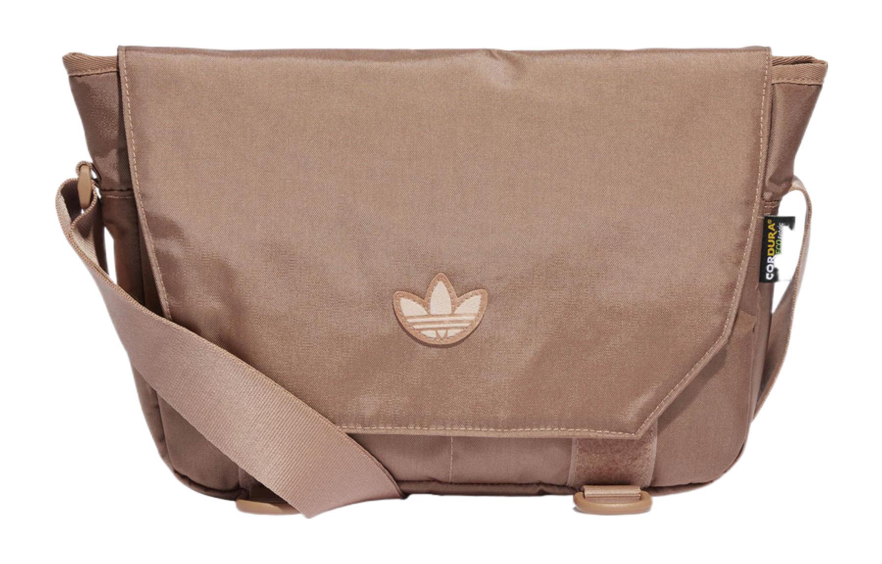 

Adidas Originals Переработанный нейлоновый мессенджер через плечо унисекс земляной коричневый, Earth Umber