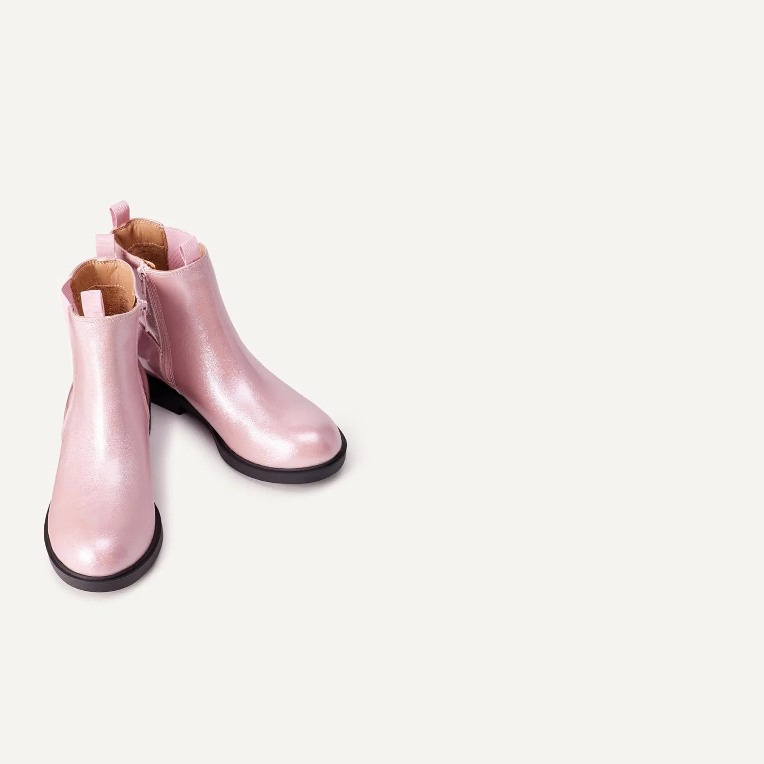 Детские ботинки-челси для девочек Amazon Essentials, Pink Glitter — фото 3