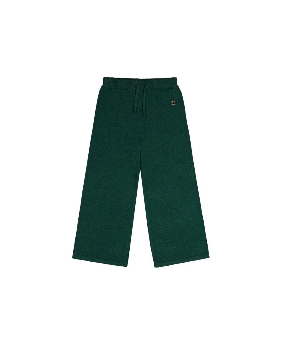 Брюки-клеш с принтом Frosted Strawberry Deux par Deux, Jasper Printed Green
