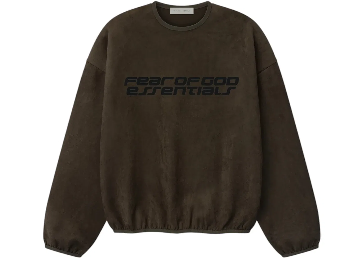 Мужской свитшот с круглым вырезом Fear of God Essentials, Brown