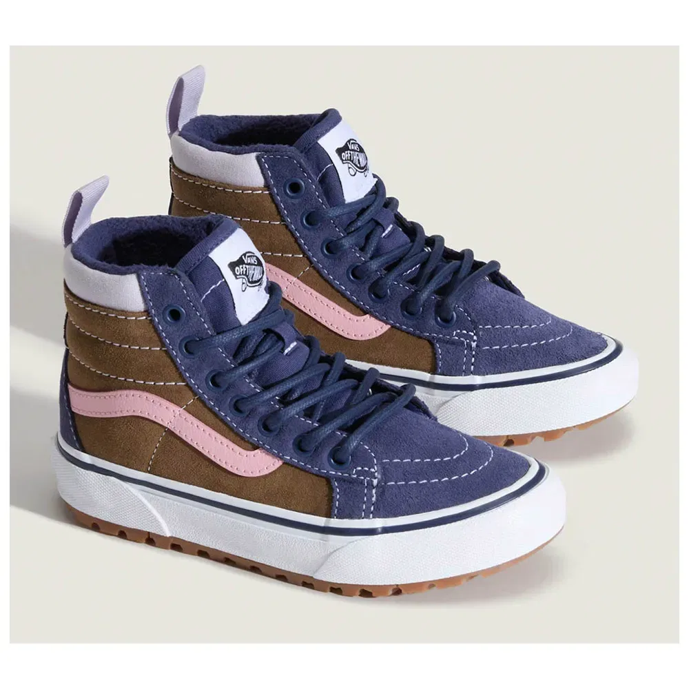 Кроссовки MTE SK8-Hi Vans, коричневый — фото 2