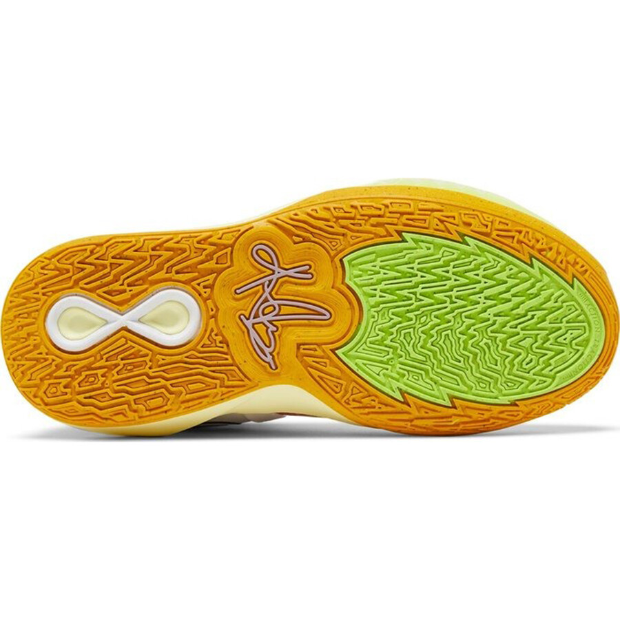 Кроссовки Nike Kyrie Infinity GS 'Pyramid', белый/светло-сиреневый/мультиколор — фото 4