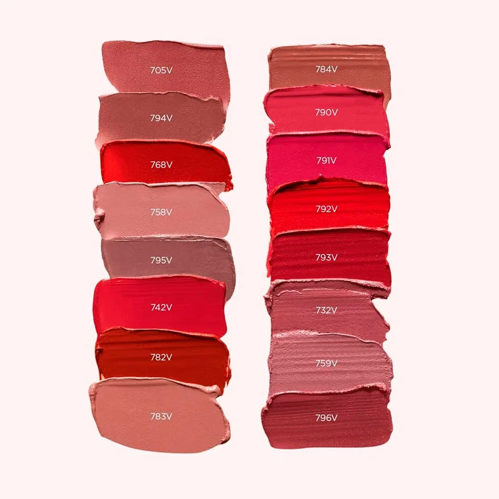 Помада матовая Joli Rouge Velvet 3,5 г Clarins, 784V-Praline Nude — фото 4