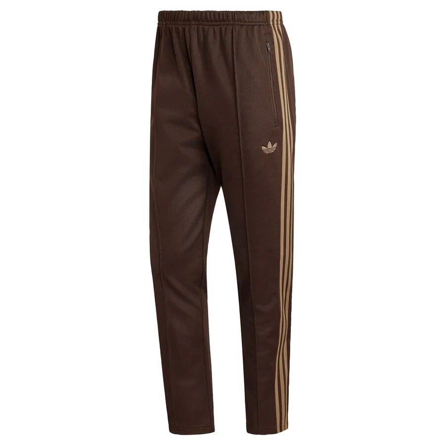 Брюки ADIDAS ORIGINALS Slim fit 'Classic' в шоколадном цвете
