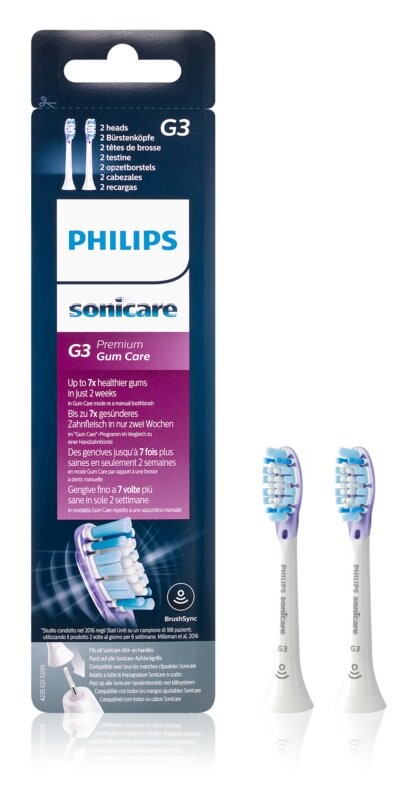 

Сменные головки зубных щеток Philips Sonicare Premium Gum Care Standard HX9052/17