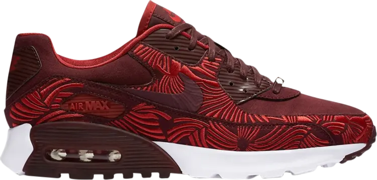 Кроссовки Nike Wmns Air Max 90 Ultra LOTC QS 'Shanghai', красный — фото 2