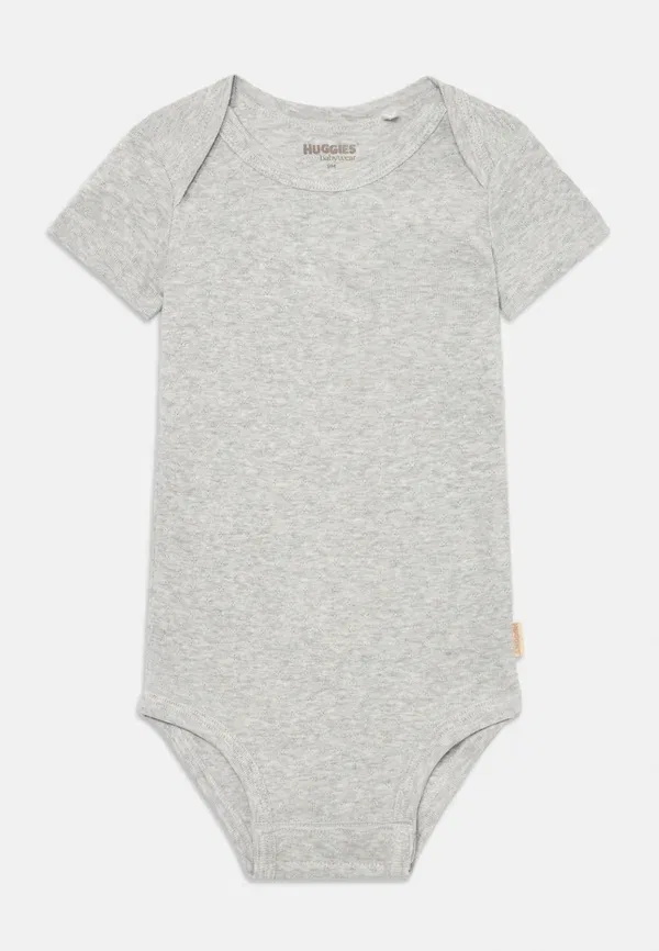 Комплект из 3 боди, унисекс Huggies, серый — фото 3