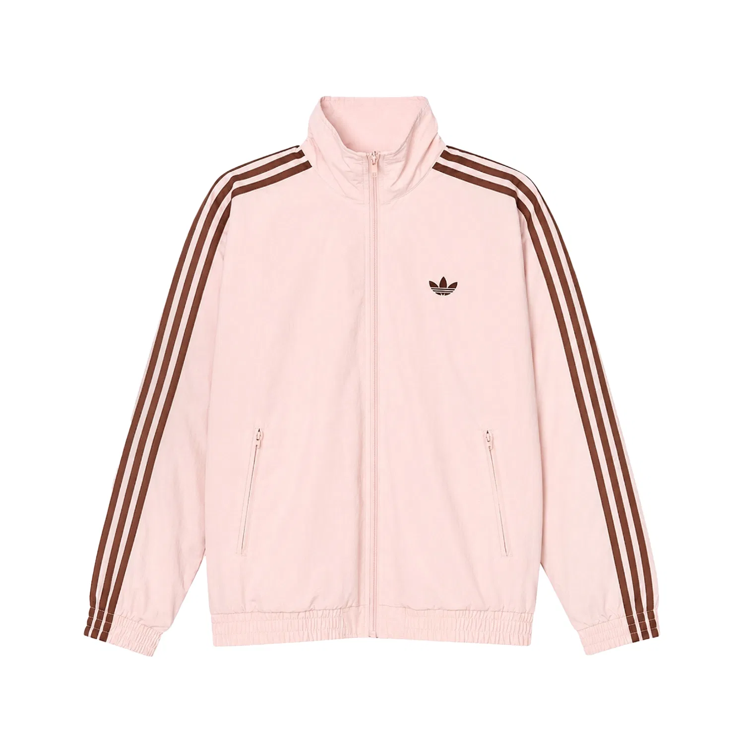 Мужская куртка с воротником-стойкой Light Pink/Soft Brown Adidas Originals — фото 4