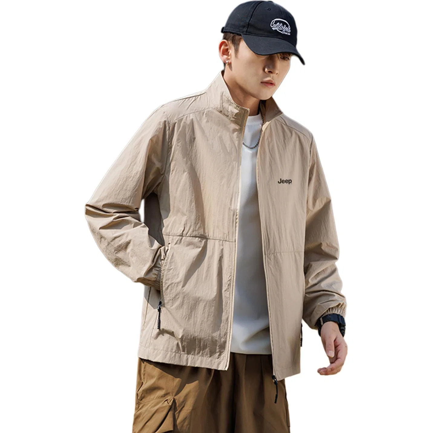 Детская одежда для защиты от солнца с длинным рукавом Jeep, Khaki