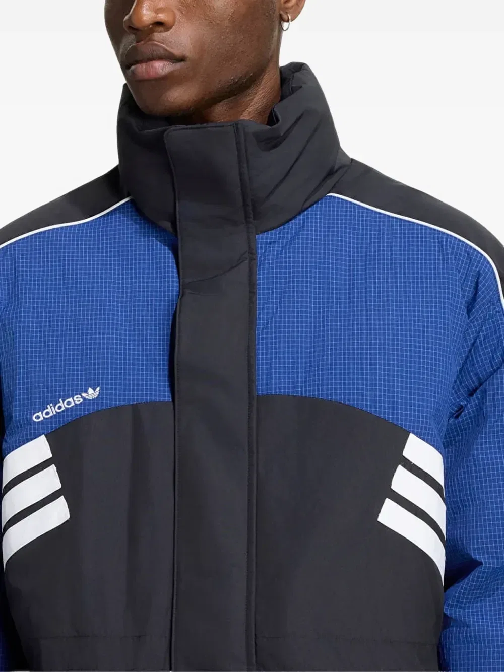 Куртка оверсайз Cutline Adidas, черный — фото 4