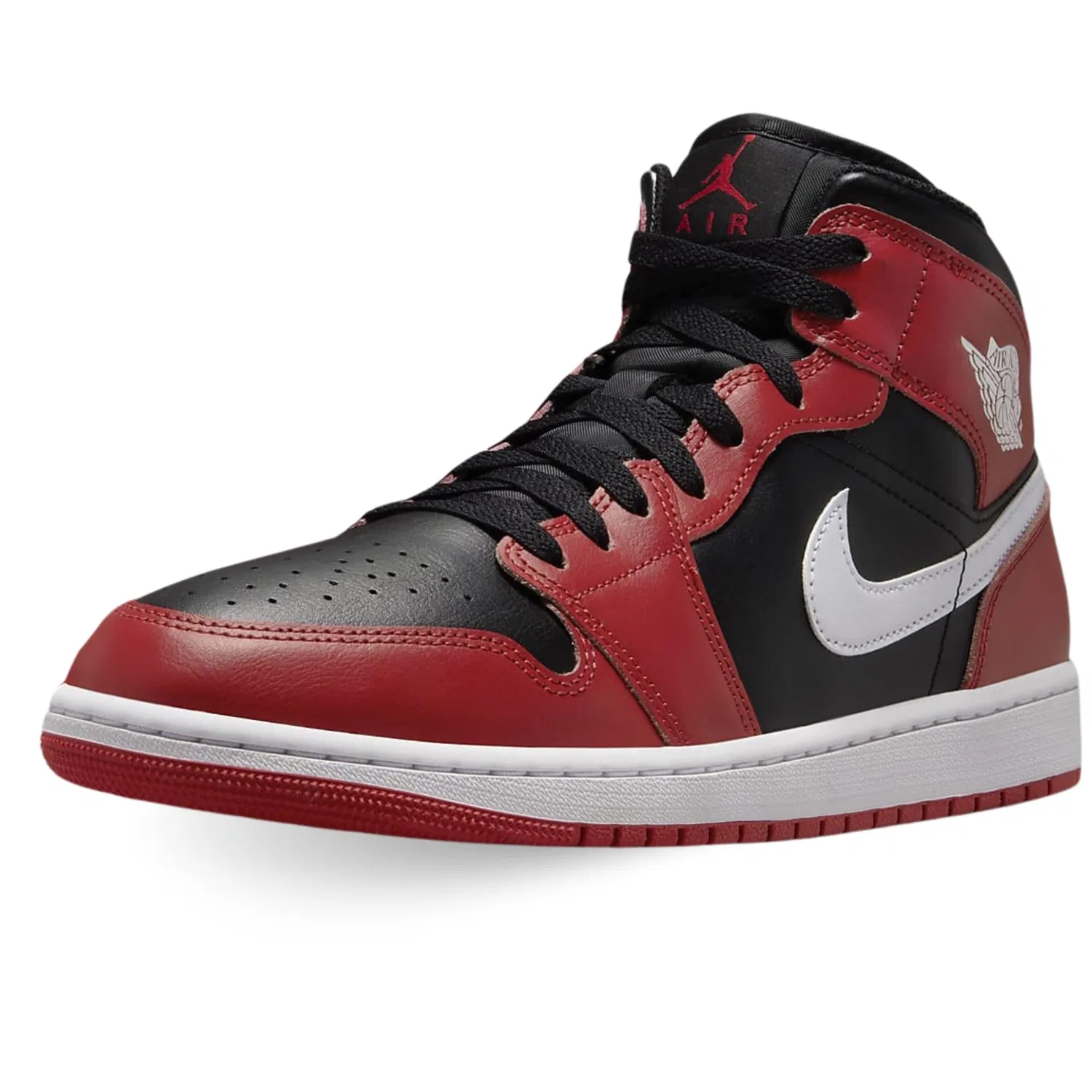 Детские кроссовки для мальчиков высокие Air Jordan 1 Retro High OG Yellow Toe NIKE, Белый