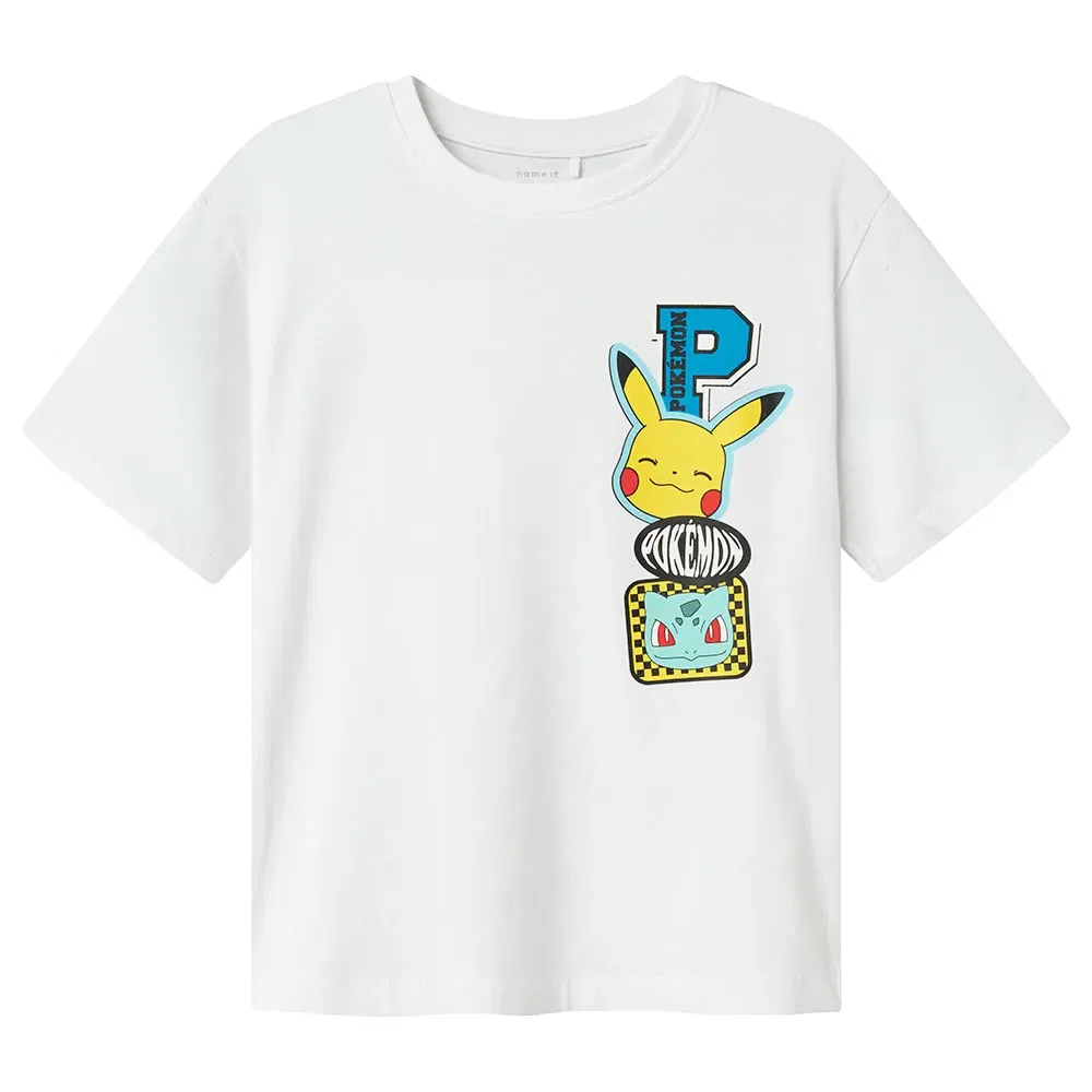 Детская футболка для мальчиков с принтом Jeno Pokemon Box Sky Name it, White — фото 3