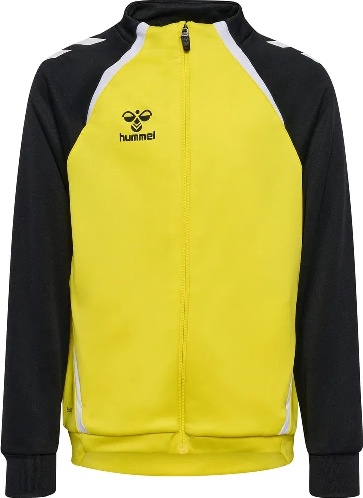Тренировочная куртка детская с длинным рукавом Lead 2.0 Track Zip Jacket Hummel, желтый — фото 2