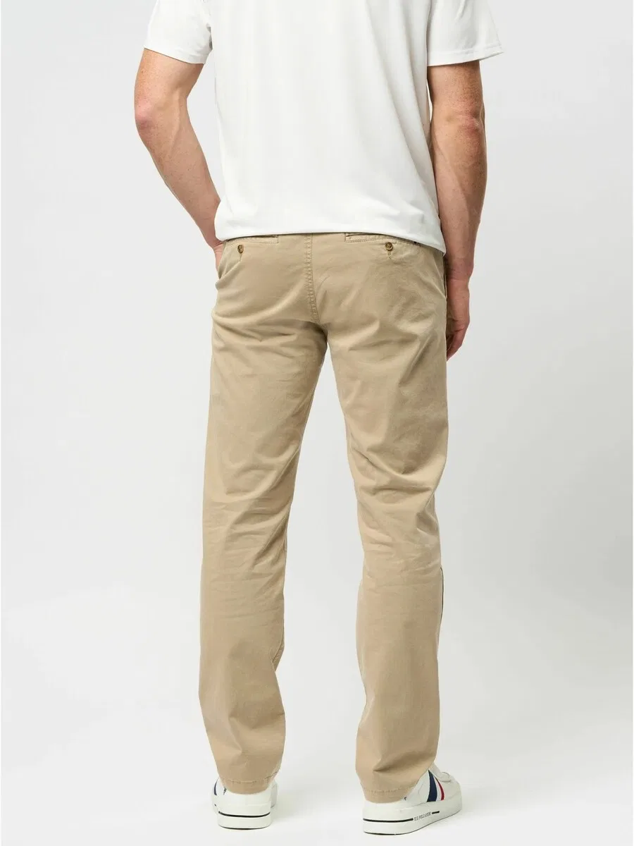 Брюки U.S. Polo Assn. Regular Pants 'UMFabion' бежевого цвета — фото 3