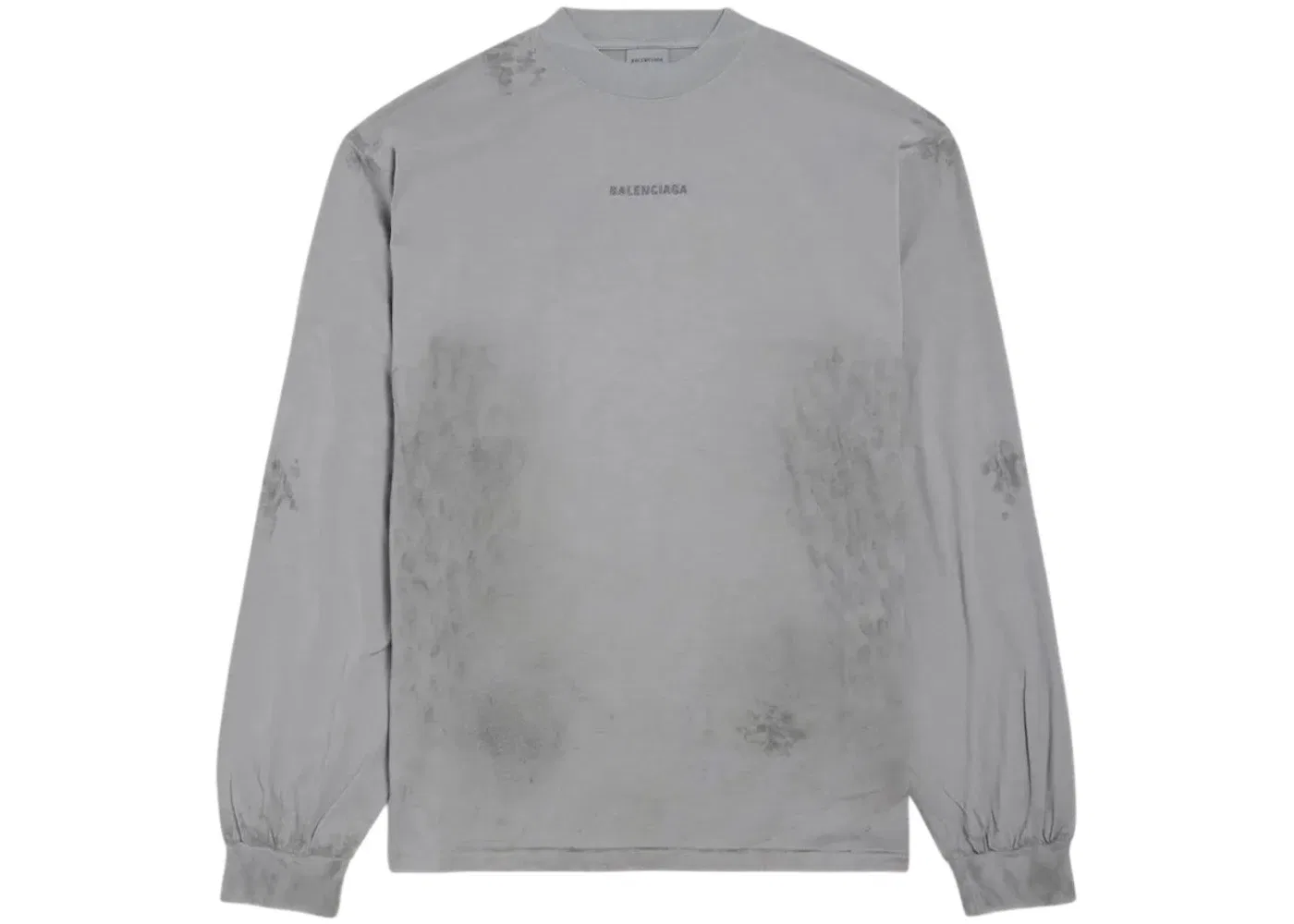 Мужская футболка с длинным рукавом Balenciaga, Grey