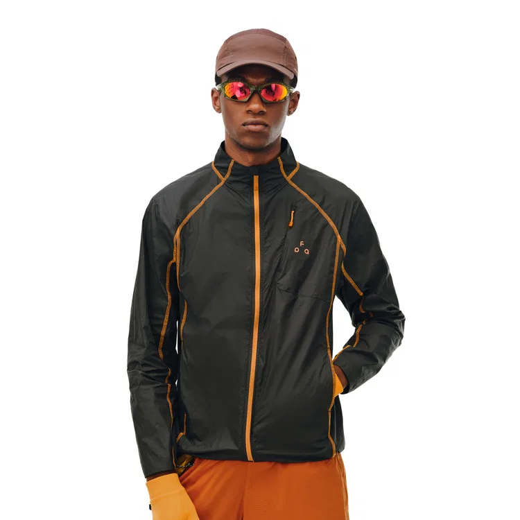 Детская куртка с воротником-стойкой, ветрозащитная Stand Collar, FPA, Orange — фото 4