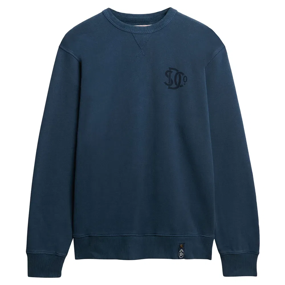 Мужской свитшот с принтом Merchant Superdry, Blue — фото 3