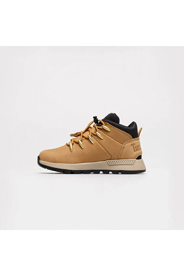 Детские ботинки для девочек на шнуровке Timberland, Brown — фото 3