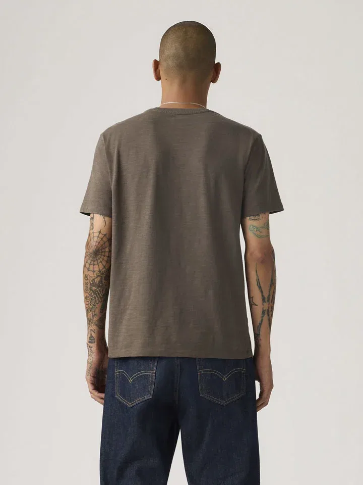 Мужская футболка с круглым вырезом Levi's, Anthracite — фото 4