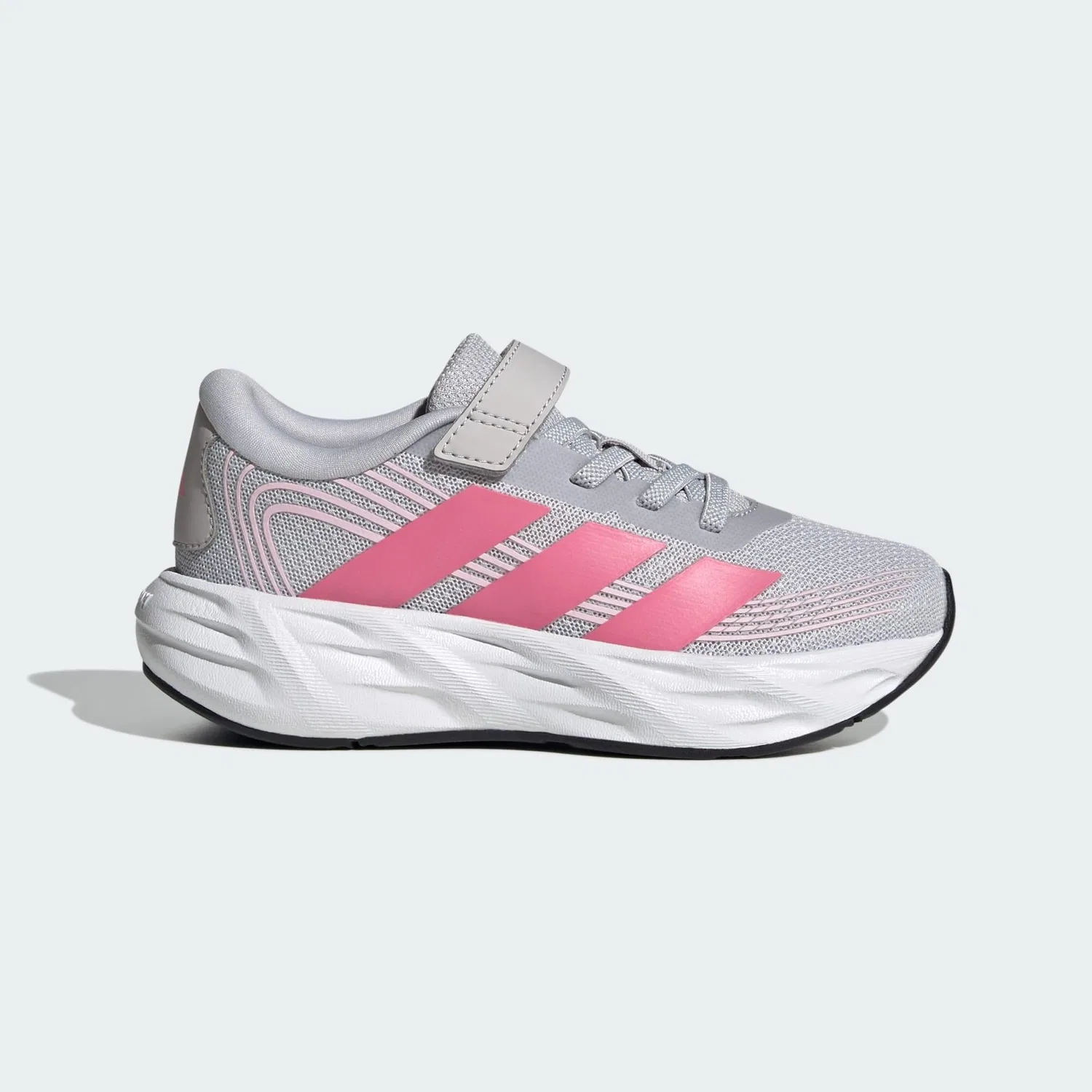 Детские кроссовки с облачной подошвой Galaxy 8 EL Adidas, Grau Rosa Hellrosa