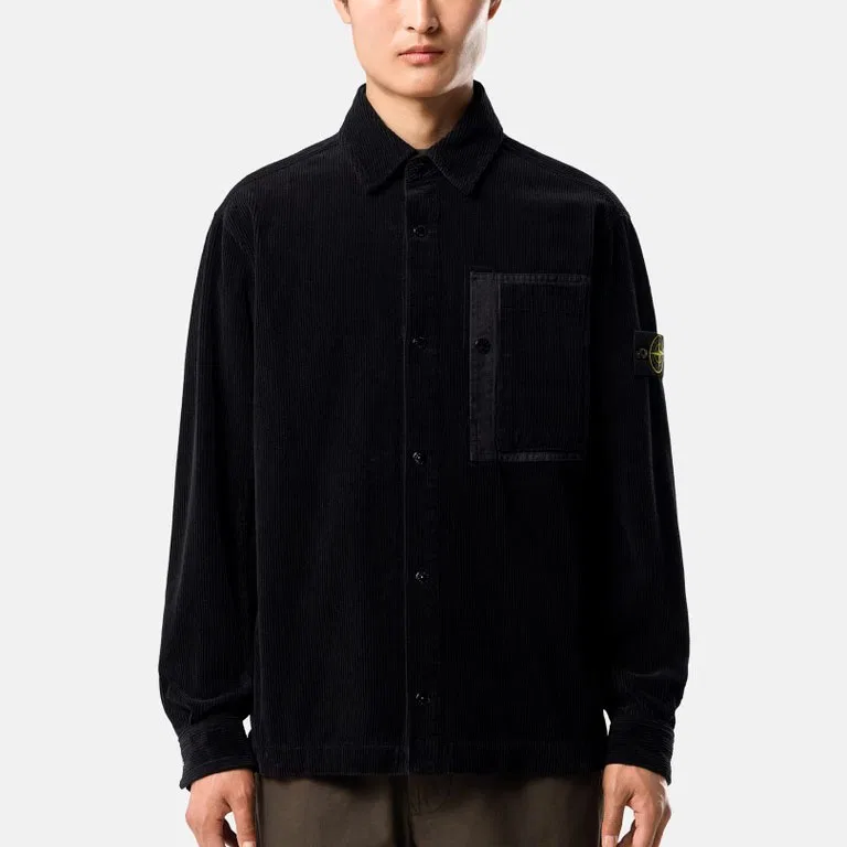 Мужская куртка с лацканами прямого кроя FW26 STONE ISLAND — фото 4