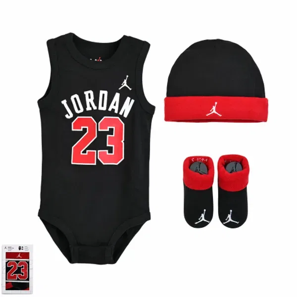 Боди-комбинезон с номером 23, Jordan, PLAY KIZ PRO, черный — фото 2