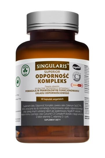 

Singularis Superior, Иммунный комплекс, Добавка , 60 капсул Singularis-Herbs