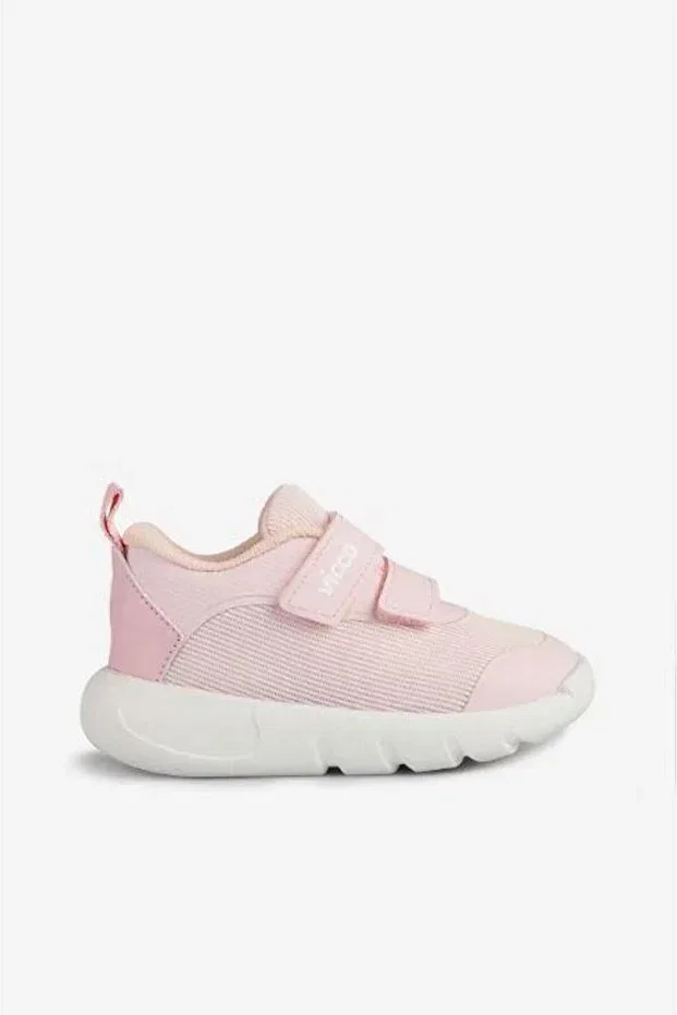 Детские спортивные кроссовки для девочек с липучками Vicco, Pink