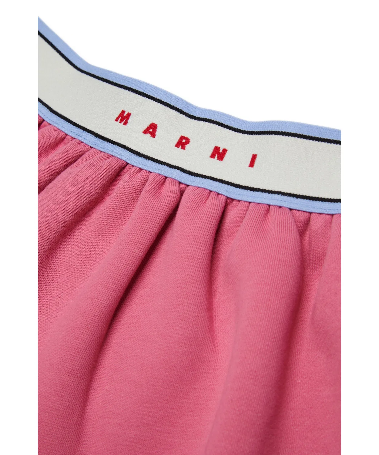 Детская юбка-миди из хлопка MARNI, Navy — фото 4