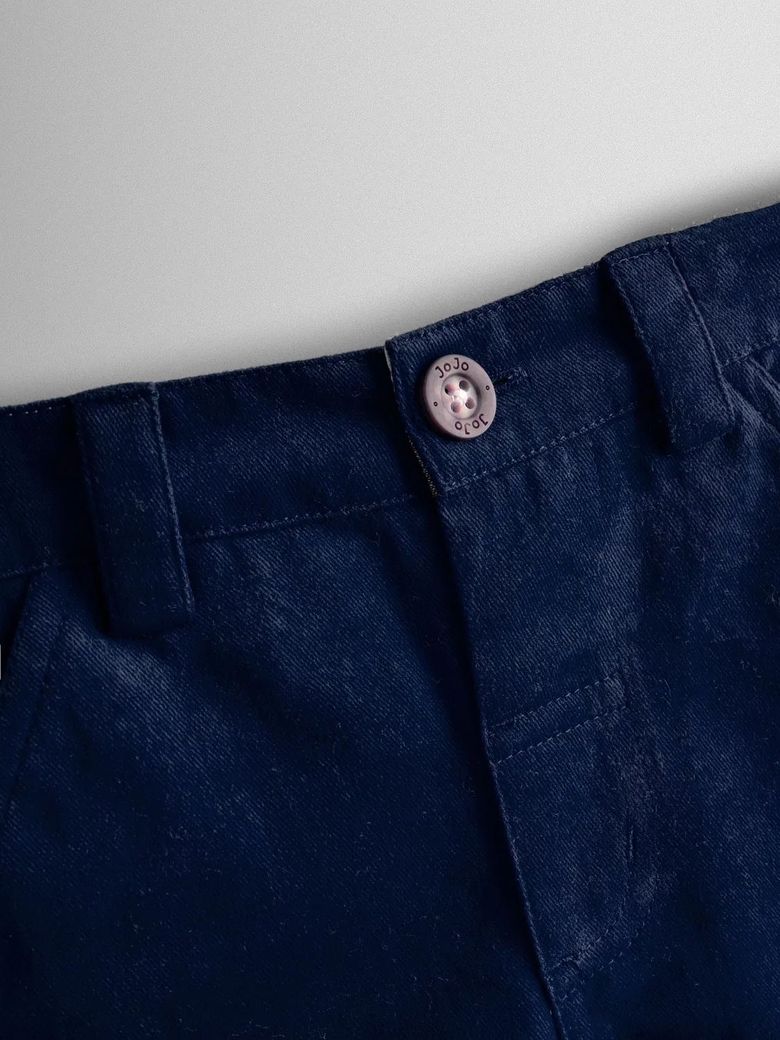 Шорты чинос Twill Chino Shorts, JoJo Maman Bébé, синий — фото 3