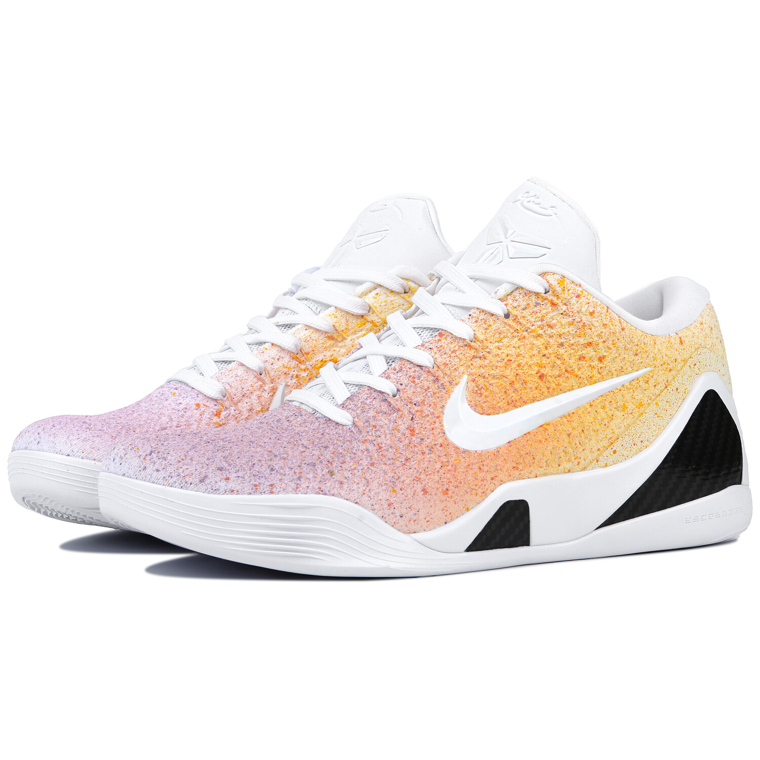 

Баскетбольные кроссовки Kobe 9 Basketball Shoes Unisex Low-Top Orange/White/Yellow/Pink Nike