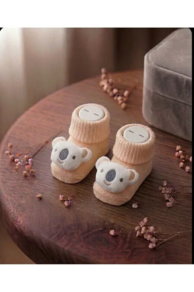 Детские носки для новорожденных с принтом Koala accessory Baby By Bumbo, Salmon
