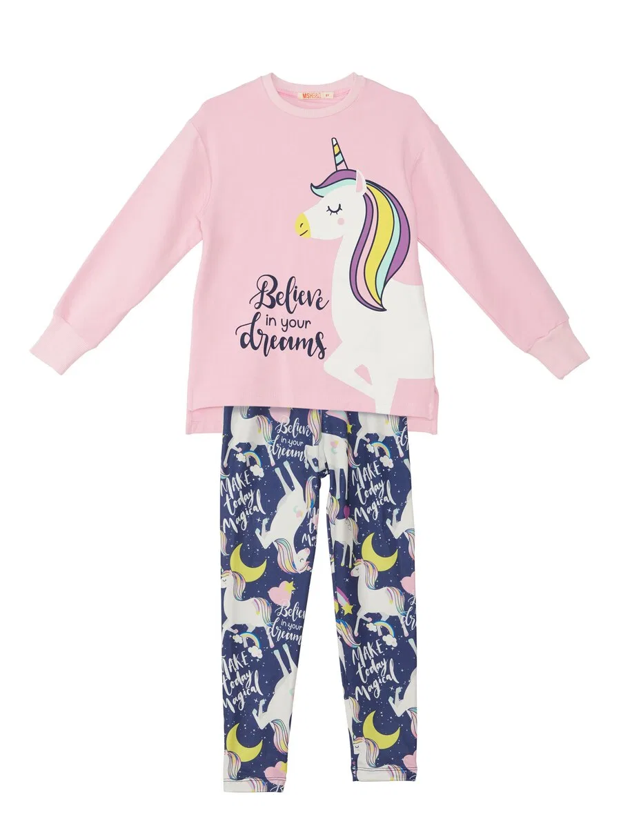 Комплект 'Unicorn Dream' в розовом цвете Denokids