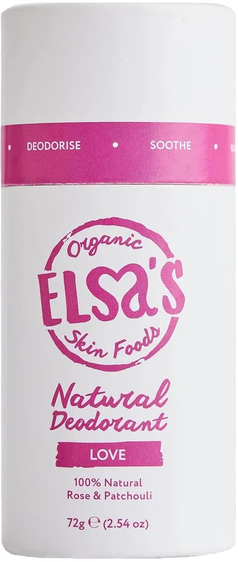 Дезодорант-стик с ароматом пачули Elsa's Organic Skin Foods, 50 г
