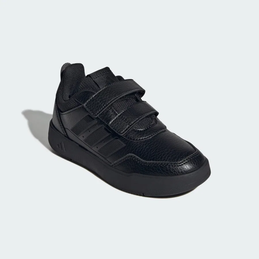 Кроссовки детские с липучками Tensaur Sport 3.0 CF K adidas, Бело-черный — фото 3