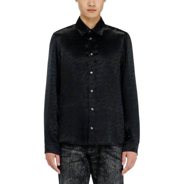 Мужская рубашка DIESEL, Black — фото 4
