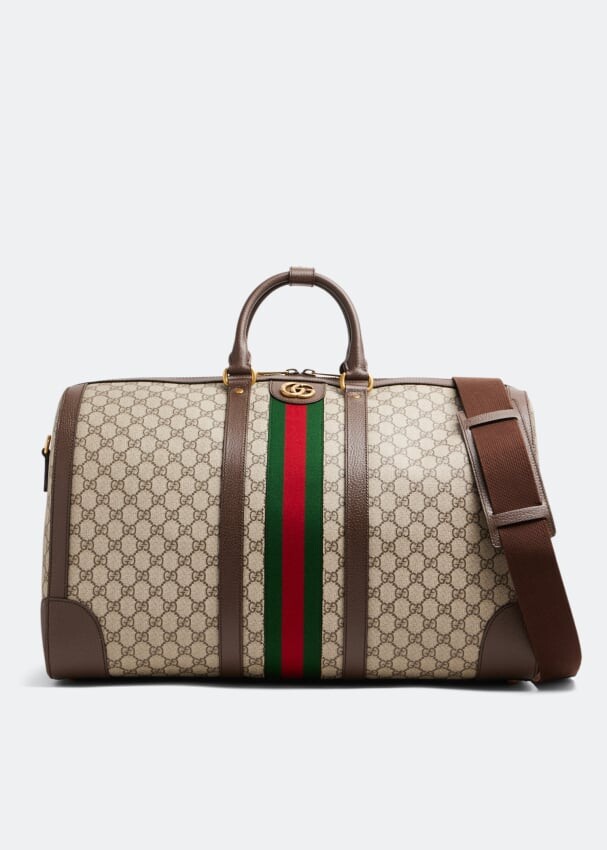 

Сумка GUCCI Savoy large duffle bag, бежевый