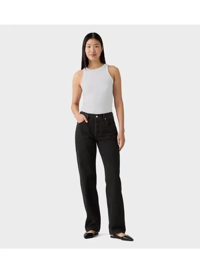Джинсы прямые свободные 501 90s Levi'S, черный — фото 4