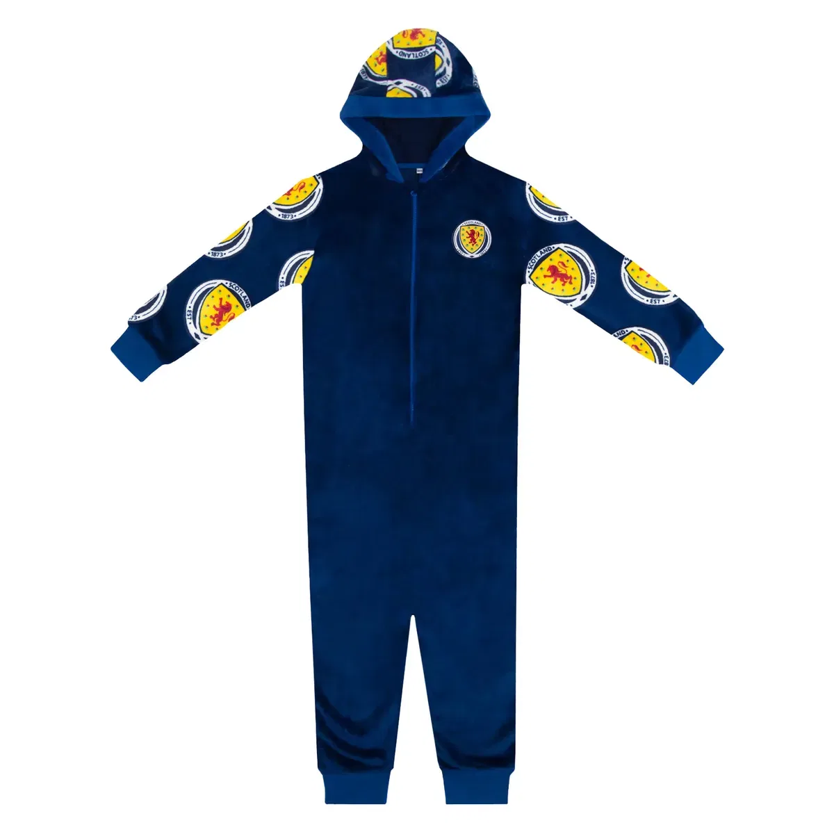 Детский флисовый комбинезон Scotland Scottish Fa, Navy