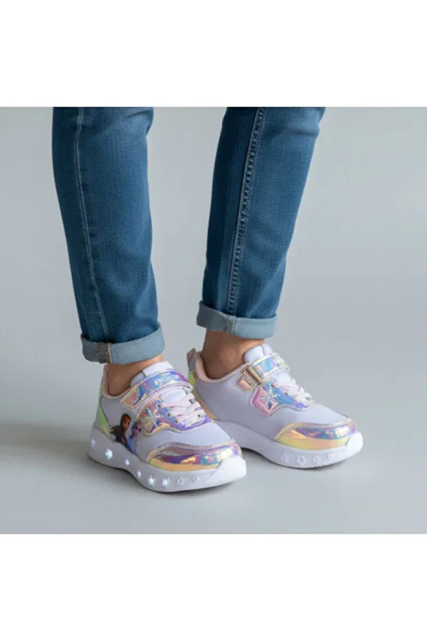 Детские спортивные кроссовки для девочек с подсветкой Pediashoes, Pink