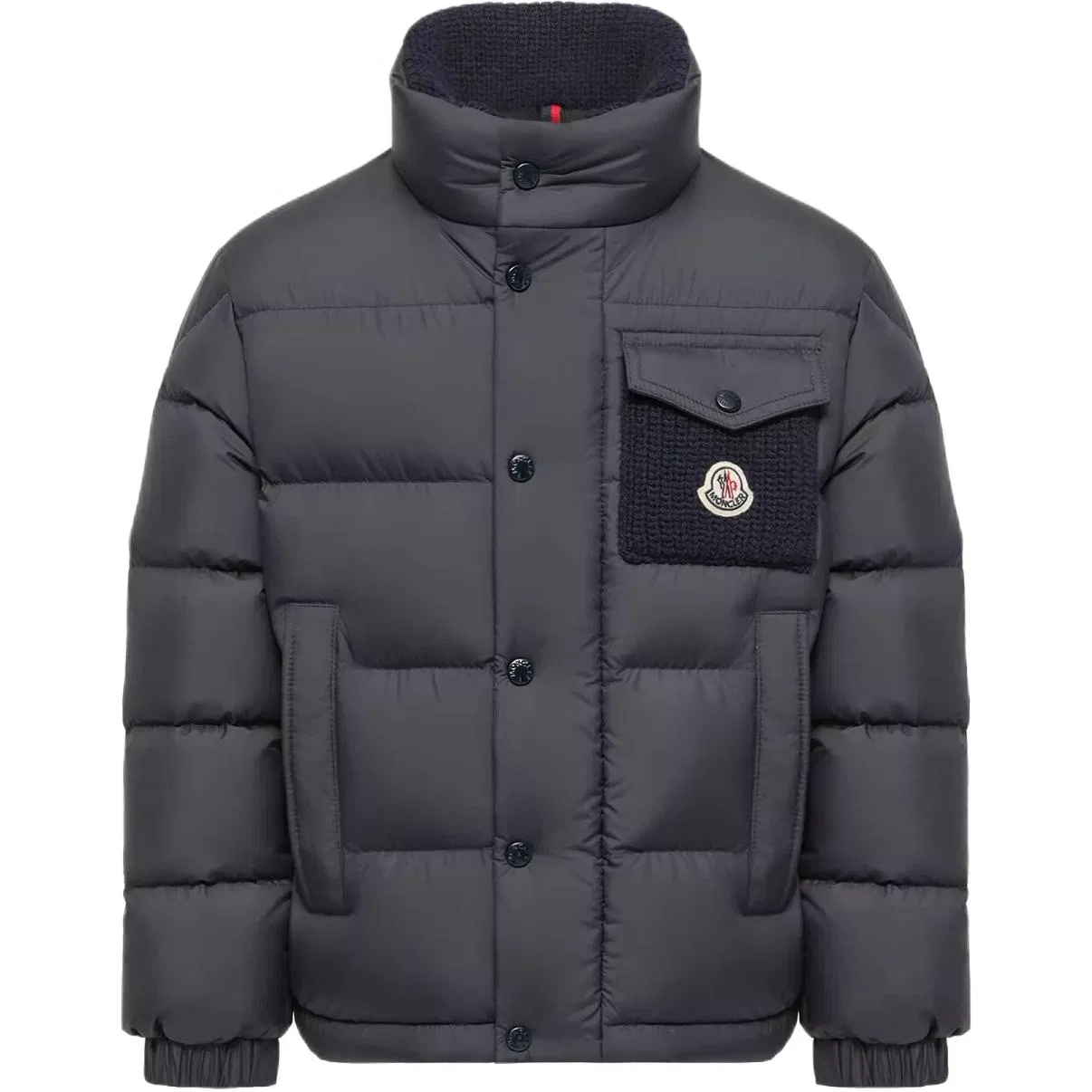 Детская куртка пуховик с принтом Moncler